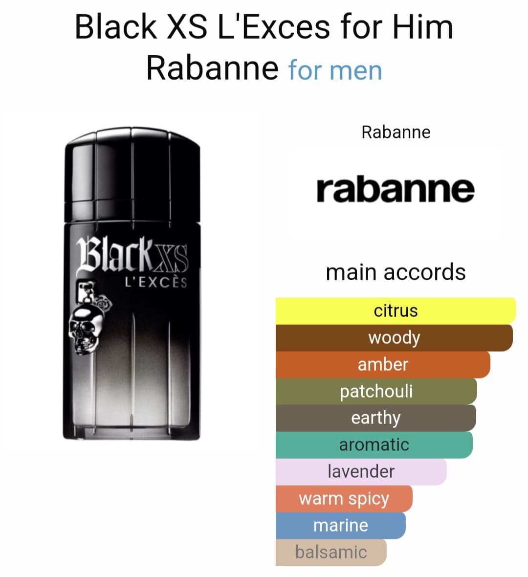 Image of Black XS l'Exces
