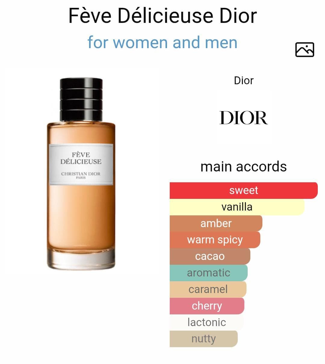 Image of Féve Délicieuse Dior