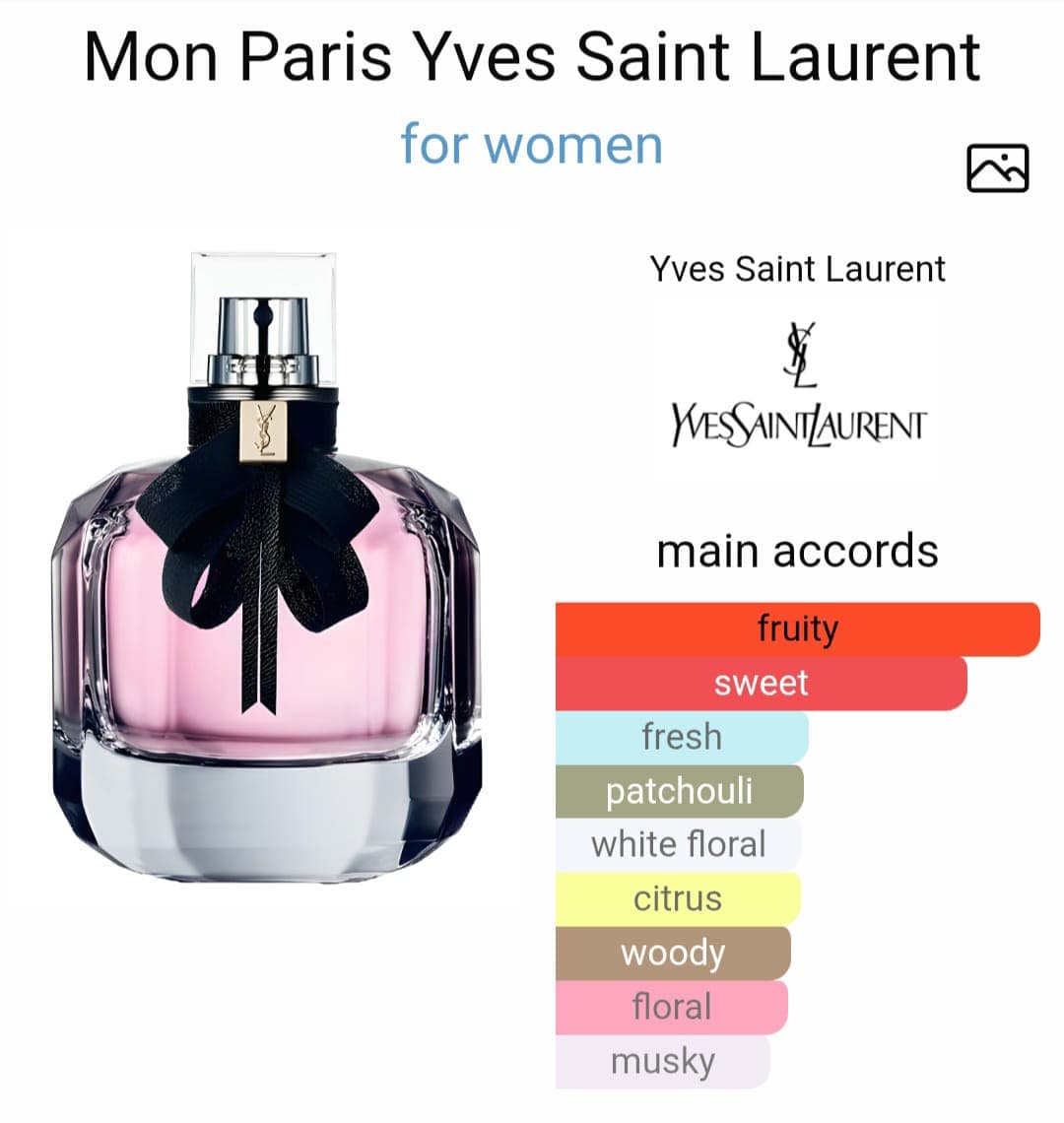 Image of YSL Mon Paris