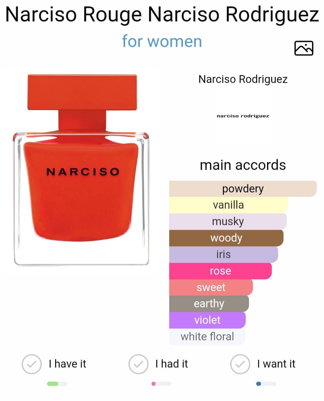 Image of Narciso Rouge